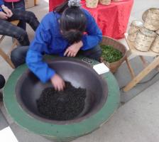 Hezhou Liubao Tea Village In Guangxi