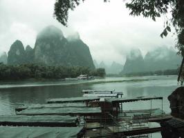 Xingping Fishing Village Boats