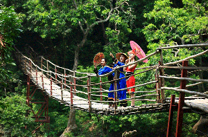 A Bridge Across Yulong River 