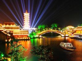Two Rivers And Four Lakes Night View